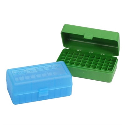 MTM  AMMO BOX 50 ROUND FLIP-TOP 223 270 WSSM 460 500 S&W