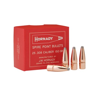 INTERLOCKÂ® 30 CALIBER (0.308'') 150GR SPIRE POINT 25/BOX