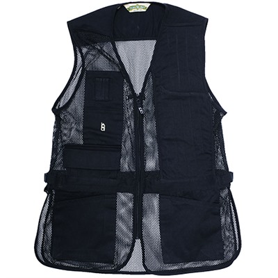 Full Mesh Shooting Vest Black LH M