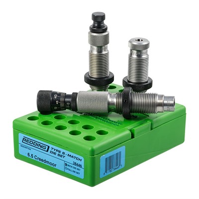 TYPE S MATCH BUSHING NECK DIE SET 6.5MM CREEDMOOR