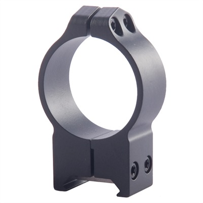 34MM HIGH (1.194'') FIXED RINGS, BLACK