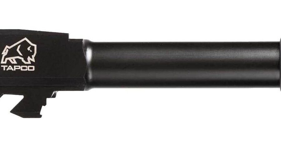 TAPCO BARREL GLOCK 43 BLACK 1/2X28