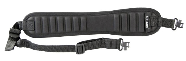 Ribbed Rifle Sling Locking Swivels Black