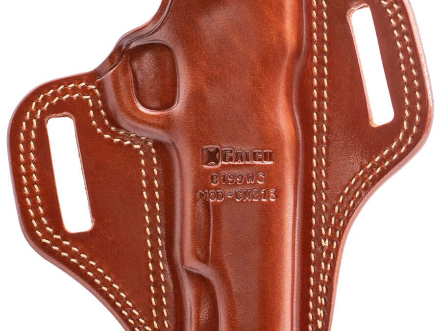 Galco CM213 Combat Master  Open Top Pancake Tan Leather Belt Loop Fits 1911 Left Hand