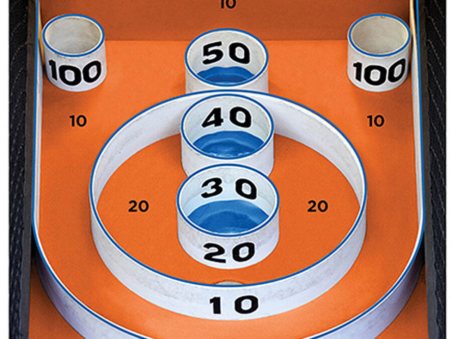 Action Target GSSKEE100 Entertainment  Skee-Ball Paper Hanging 23" x 35" Multi-Color 100 Per Box