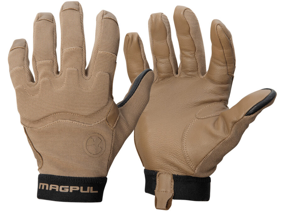 Magpul MAG1015-251 Patrol 2.0 Gloves Coyote Nylon/Leather Medium