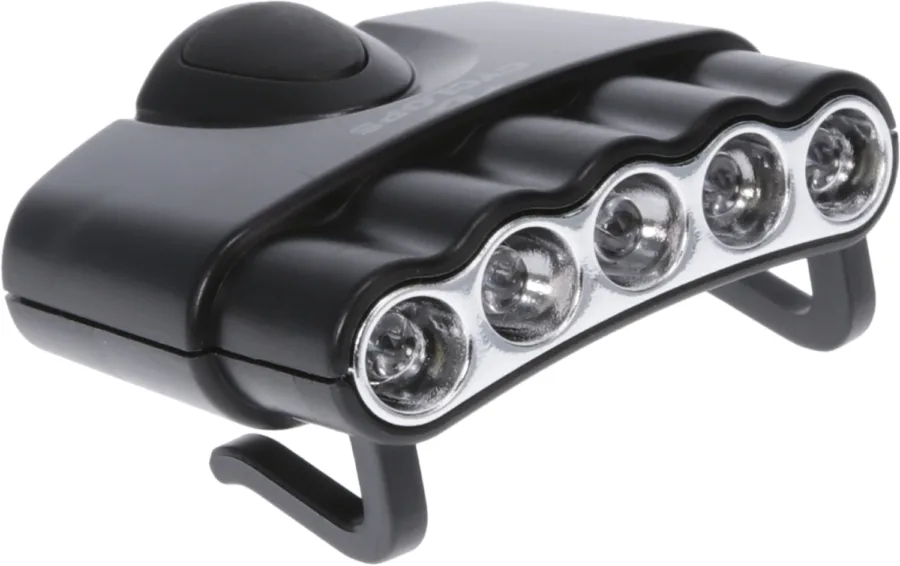 Cyclops CYCHC5W Orion Tilt Hat Clip Light 30 Lumens White LED Bulb Clip-On