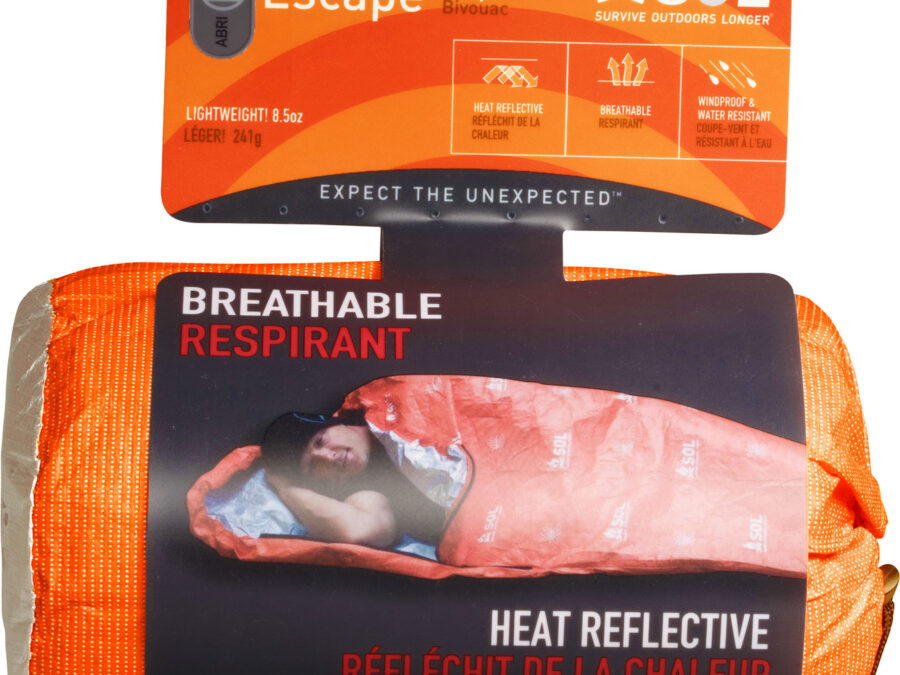 Survive Outdoors Longer 01401228 SOL Bivvy Warmth Waterproof Orange