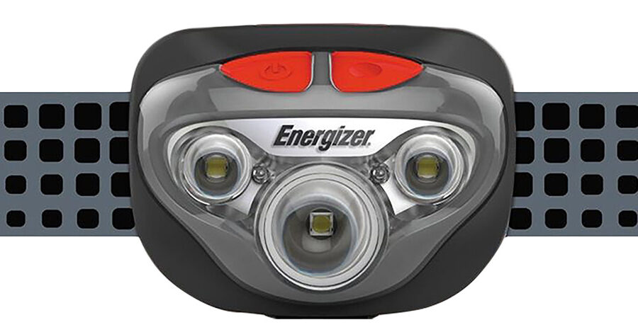 Energizer HDDIN32E Vision HD+ Focus  45/400 Lumens Red/White LED Bulb Gray 85 Meters Distance 30 Meters Distance