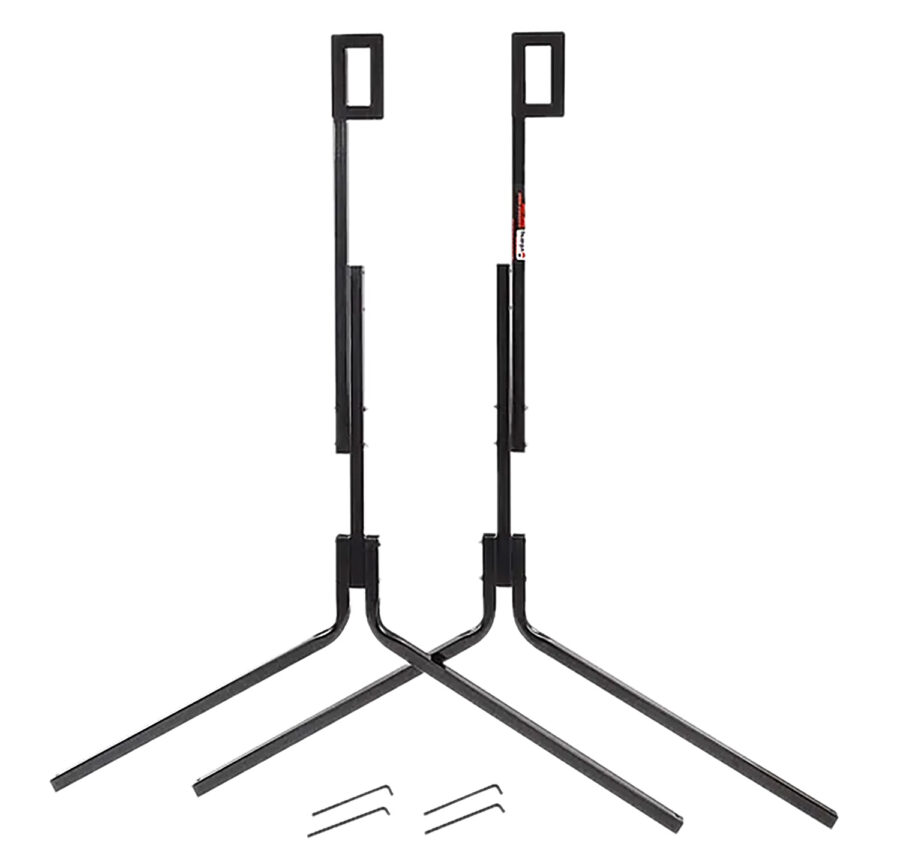 Viking Solutions VKSVGK004 Adjustable Target Stand  Black Steel