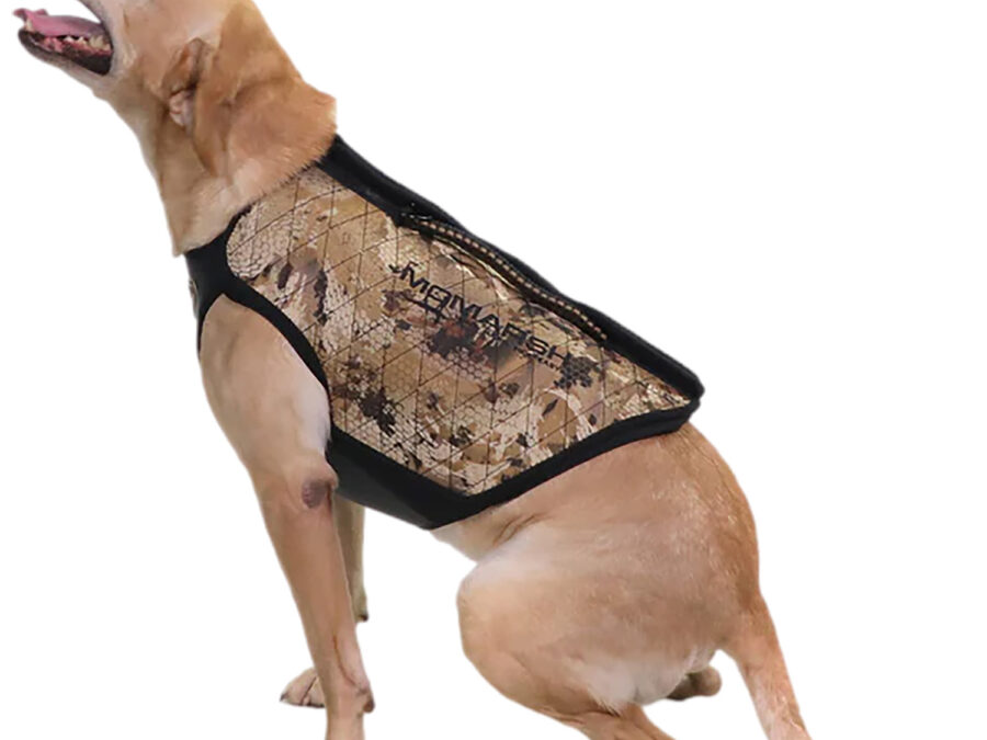 MOmarsh 34128 Versa-Vest Adjustable Dog Vest Gore Optifade Waterfowl Marsh Neoprene