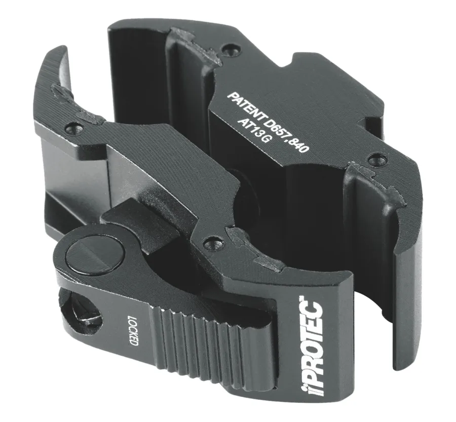 iProtec 6108 Universal Long Gun Mount  Black Anodized