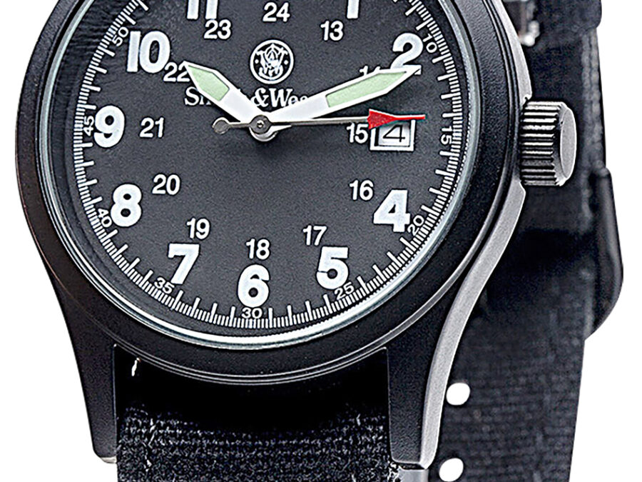 S&W SWW1464BK Smith & Wesson Military Watch Black