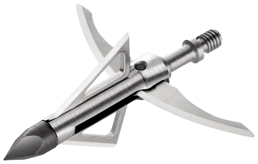 Bloodsport BLS10777 Gravedigger  Hybrid Mechanical Broadhead 100 GR 3 Pack