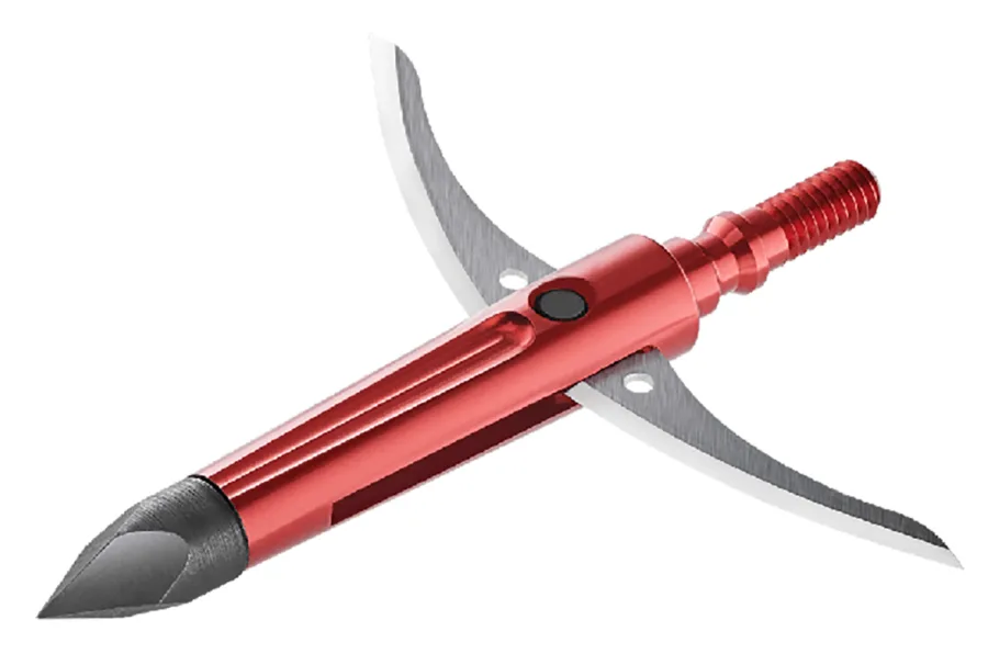 Bloodsport BLS10818 Night Fury Extreme  Cross-Opening Mechanical Broadhead 100 GR 3 Pack