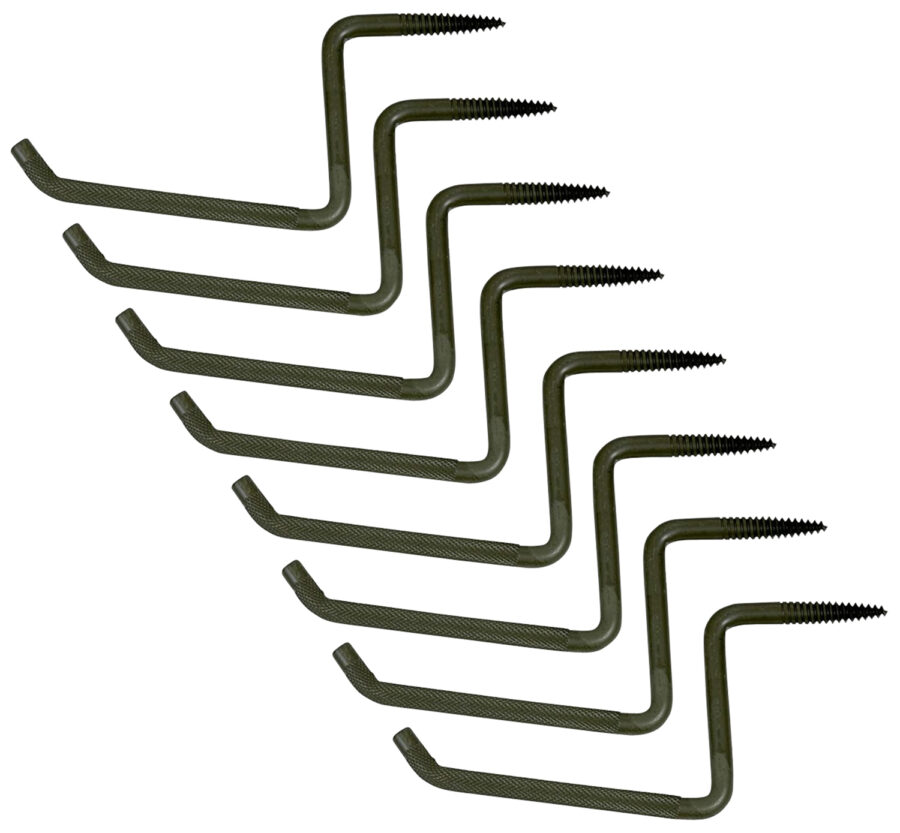 Ameristep AMSAMEAC0101 Grizzly Tree Step 6" Wide Black 8 Pack