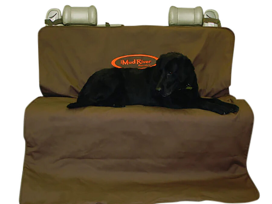 Mud River MR7771 Two Barrel Seat Cover Brown Nylon/Canvas