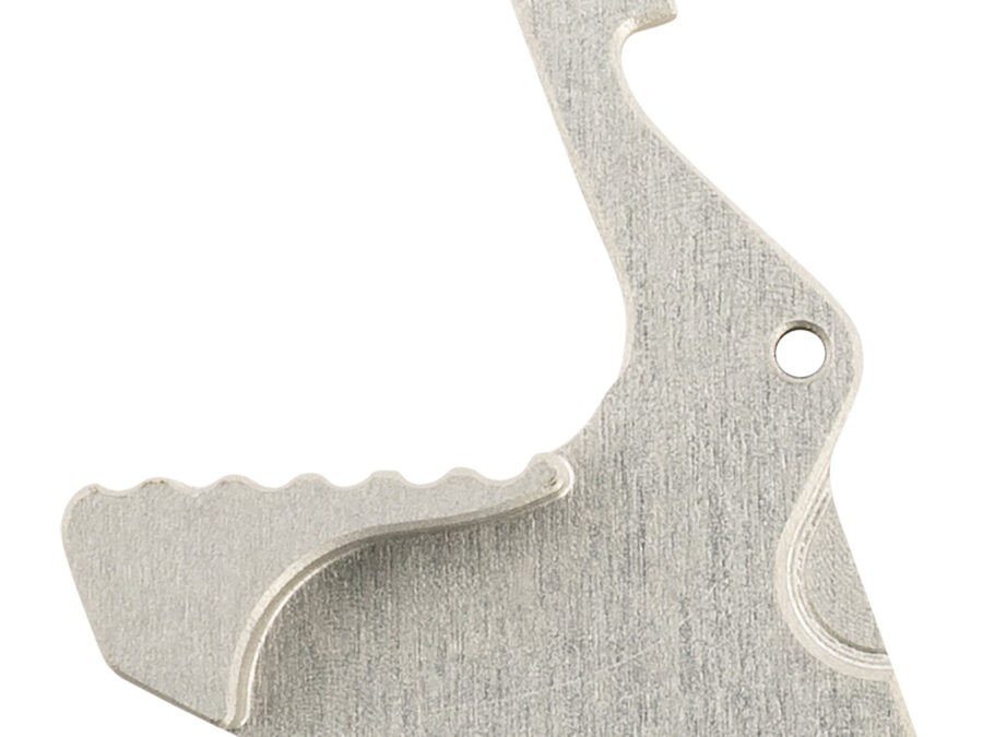 Rise Armament RA212GISLVR Extended Charging Handle Latch RA-212 Silver Aluminum fits Mil-Spec AR Charging Handles