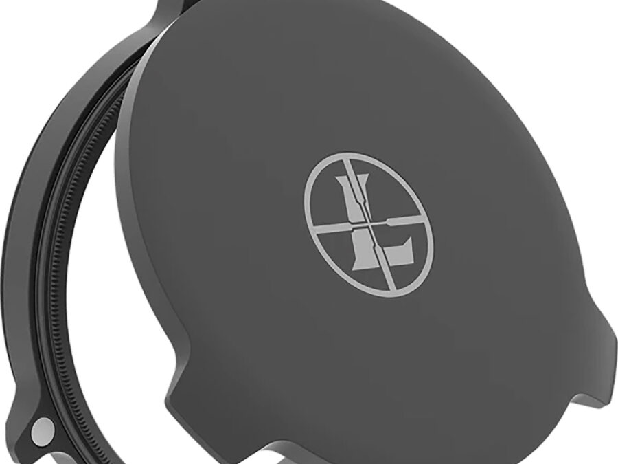 Leupold 117610 Alumina Scope Cover Matte Black Aluminum 52mm Objective Screw On Mount Flip Open