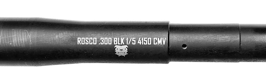 Rosco Manufacturing BL-075-HB-300BLK-5-P Bloodline  300 Blackout 7.50" Nitride 4150 CMV Barrel