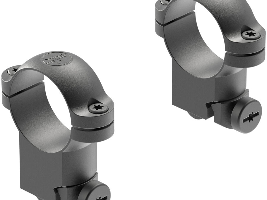 Leupold 49952 Ringmounts  Matte Black Ruger M77  1" High