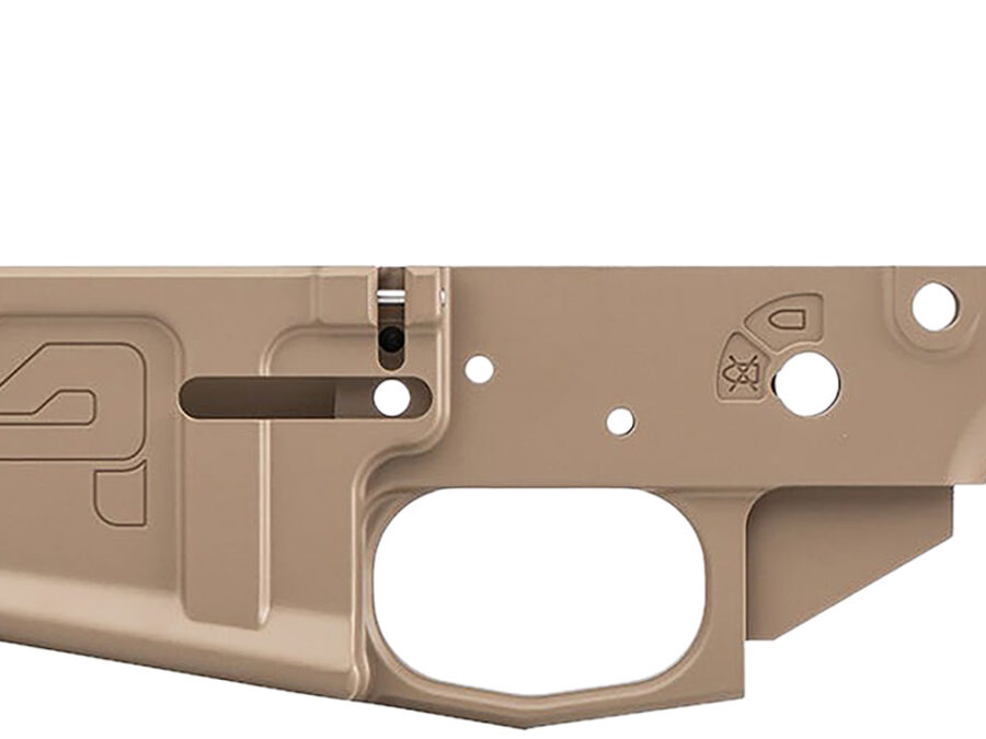 Aero Precision APAR308005C M5 Receiver Multi-Caliber Flat Dark Earth Cerakote Finish 7075-T6 Aluminum Material with Mil-Spec Dimensions for AR-10