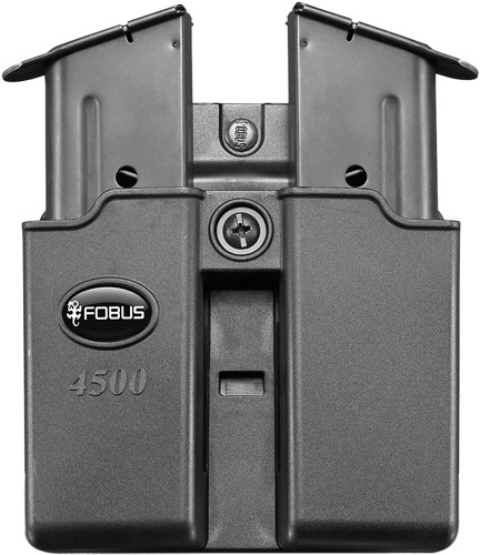 FOBUS MAG POUCH DOUBLE FOR - .45ACP SINGLE STACK BELT STYLE