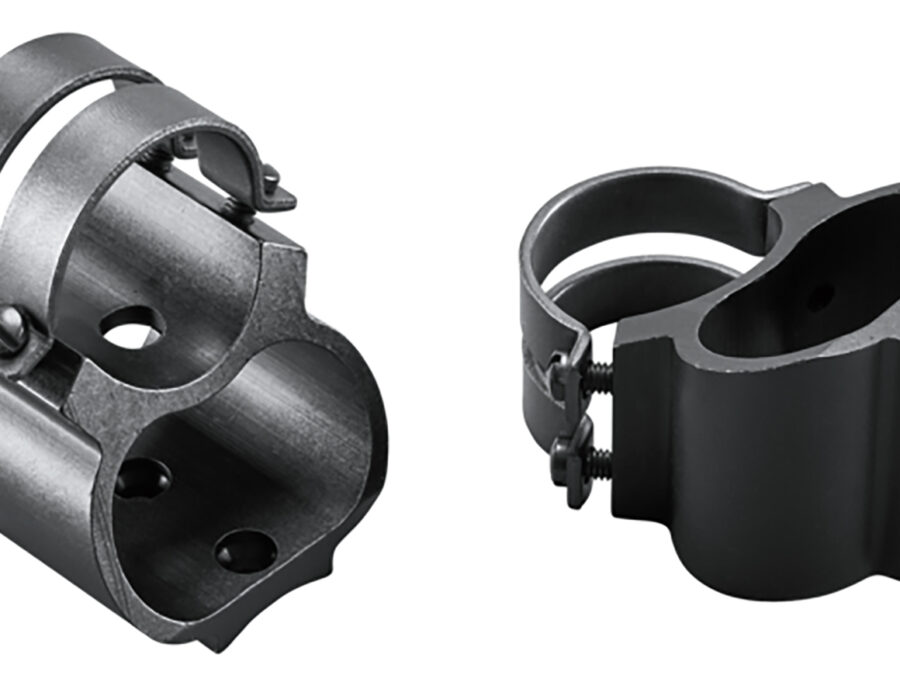 Weaver Mounts 49714 See-Thru Scope Mount/Ring Combo Black Remington 7400/7600 1"