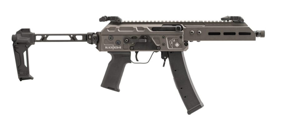 SHOW LOW MFG BLACKJACK PISTOL 8.5IN BARREL 35RD GREY 8.5 BLCKJCK9085