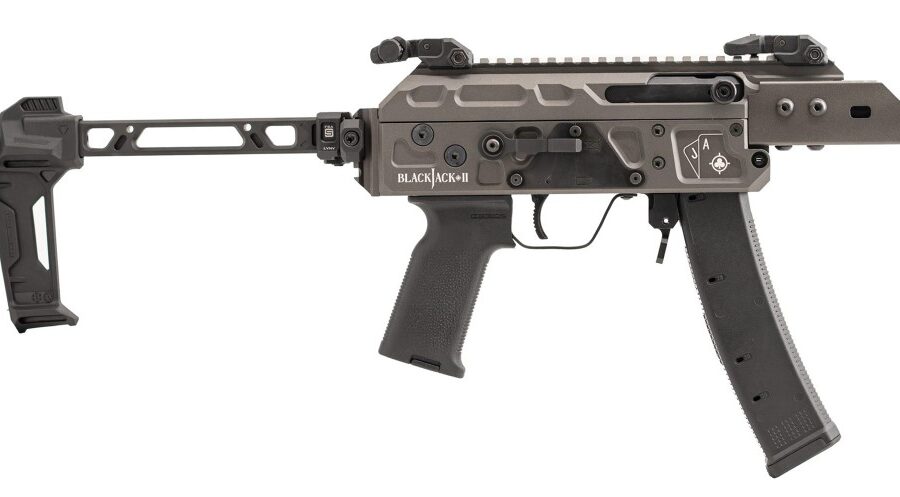 SHOW LOW MFG BLACKJACK PISTOL 4.5IN BARREL 35RD GREY 4.5 BLCKJCK9045