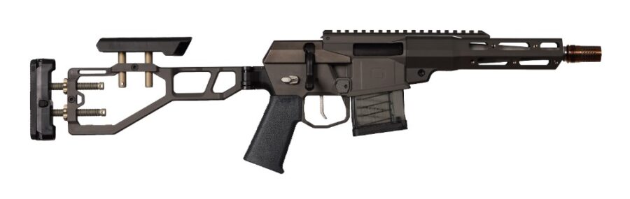 Q MINI FIX 300 BLACKOUT 8IN BARREL 1 IN 15 TWIST SBR BLACK ACCENTS MINIFIX-300BLK-8IN-SBR