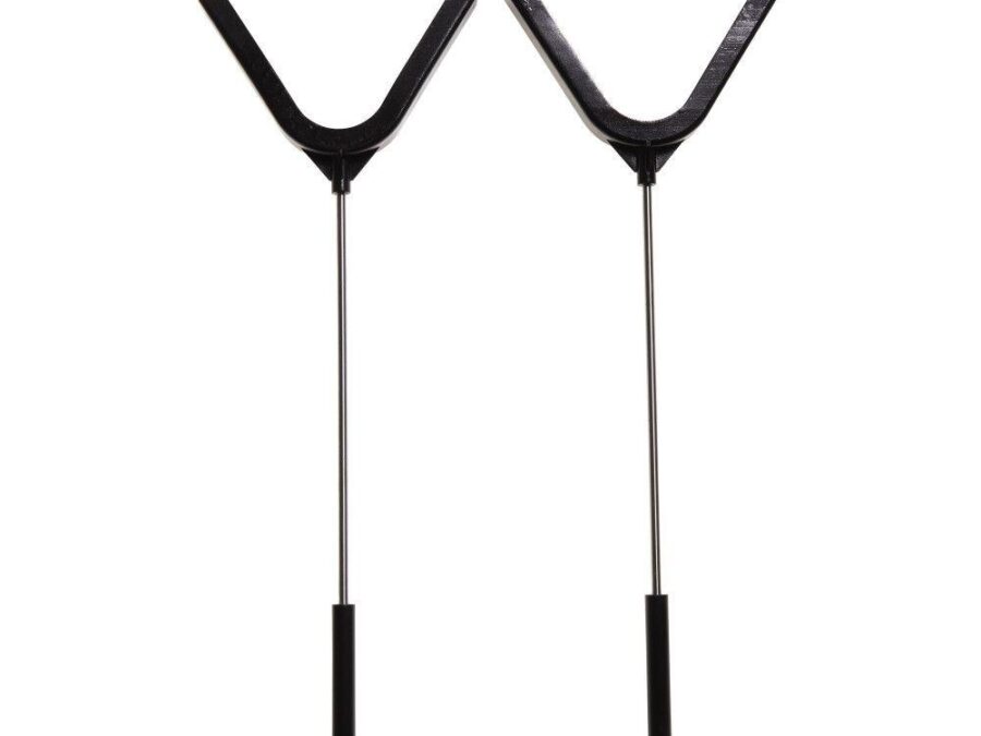 Allen EZ-Aim Clay Target Holder Holds 4.5" Clay Targets 2-Pack - Black