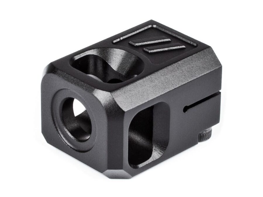 ZEV PRO COMPENSATOR V2 13.5X1 LH THREADING 9MM BLACK