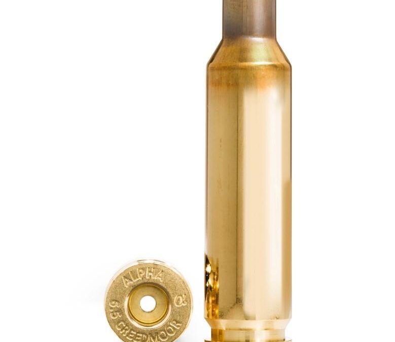 Alpha Munitions Ultra Premium Unprimed Brass Cartridge Cases 6.5 Creedmoor - Large Rifle Primer 100/Box