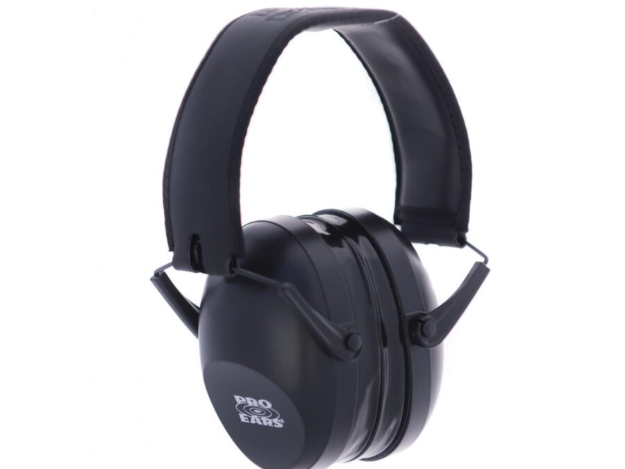 Pro Ears Ultra Gel Black 25 Passive Earmuffs 25dB Black