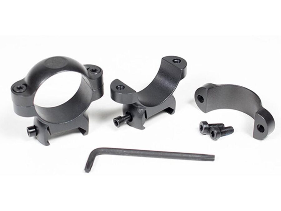 Leupold 2-Piece LRW Cross-Slot Steel Scope Rings 1" Medium Matte