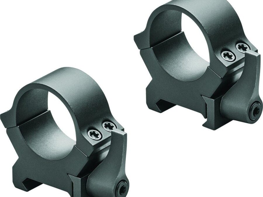 Leupold 2-Piece Precision-Fit QRW2 Weaver-Style Rings 30mm Low - Matte Black