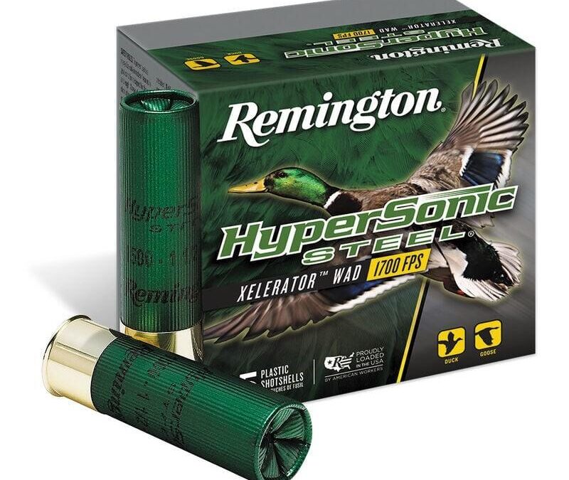 Remington HyperSonic Steel Shotshells 12 ga 3 in 1-1/4 oz #BB 1700 fps 25/ct