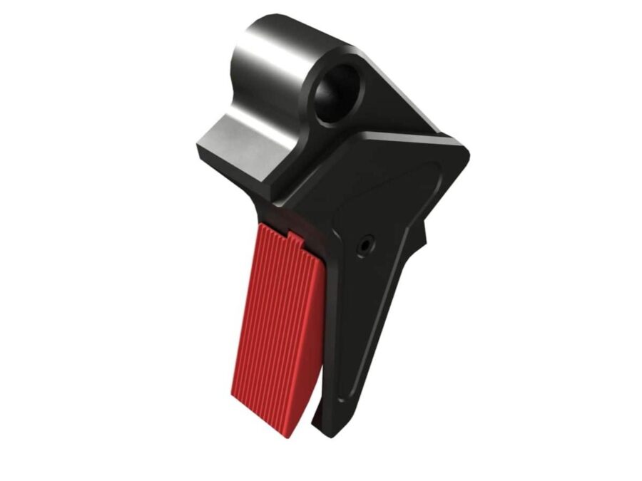 Canik Compact Flat Trigger Assembly for Select Canik TP9 Models Red