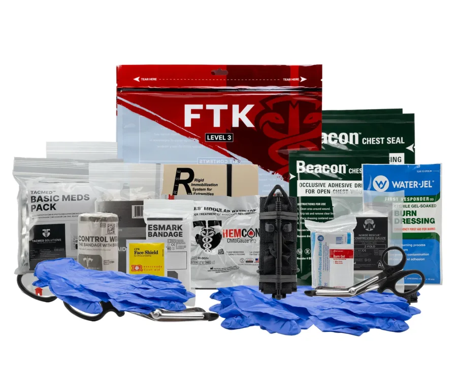 TACMED SOLUTIONS LEVEL 3 FIELD TRAUMA KIT