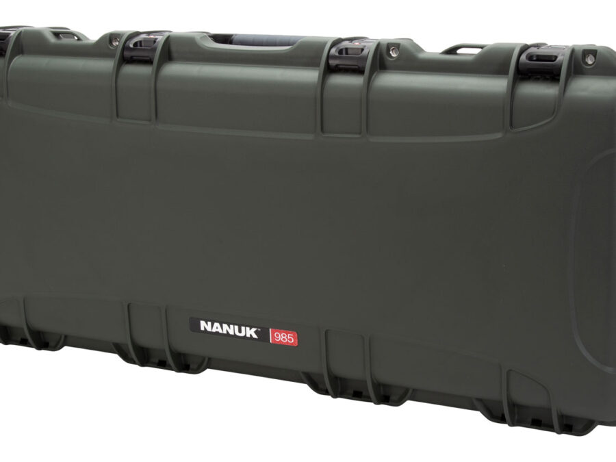 Nanuk 9851006 985  36" Olive Resin Tactical Rifle/Takedown Shotgun