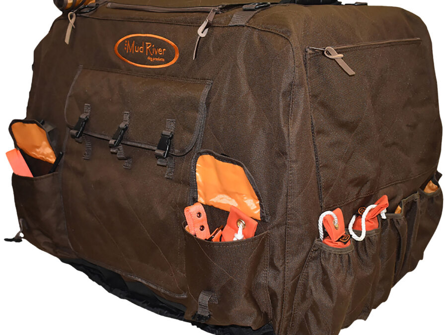 Mud River MRM1556 Dixie Insulated Kennel Cover Brown Polyester L-Extended 37" x 26" x 28.5"