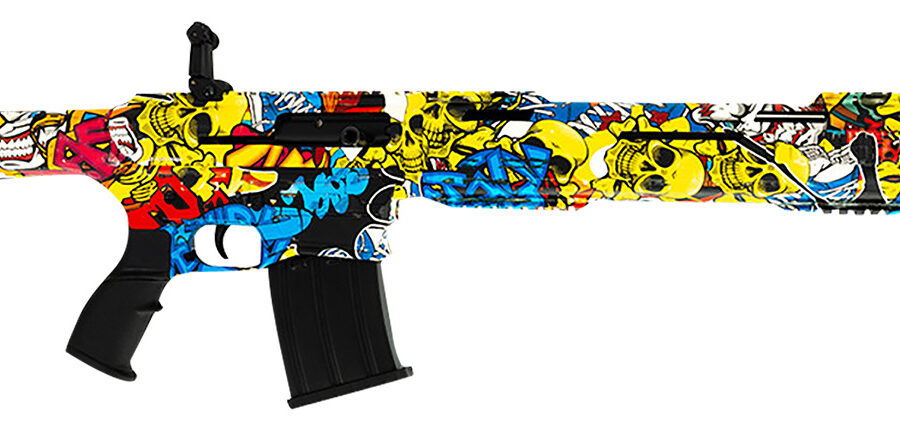 Tokarev USA 21000173 TAR 12 Gauge Semi-Auto 3" 5+1 18.50" Black Steel Barrel, Urban Camo Receiver & Cheek Riser Compatible Synthetic Stock