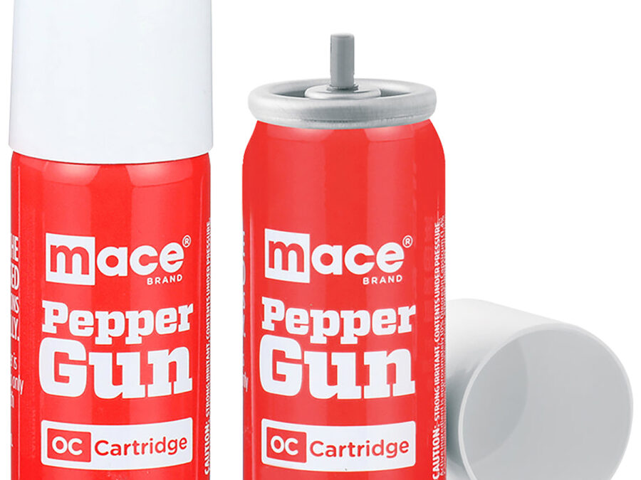 Mace 80421  Pepper Cartridges OC Pepper Range 25ft 2Pack