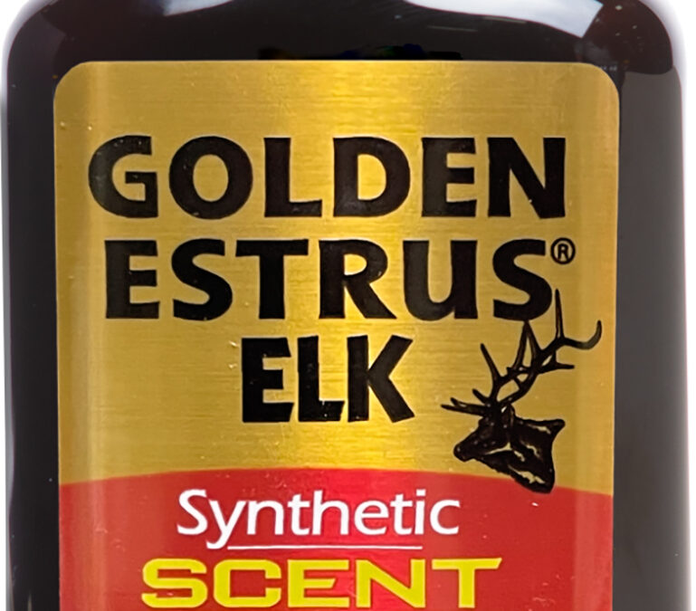 Wildlife Research 44714 Golden Estrus Synthetic Elk 4 oz Bottle