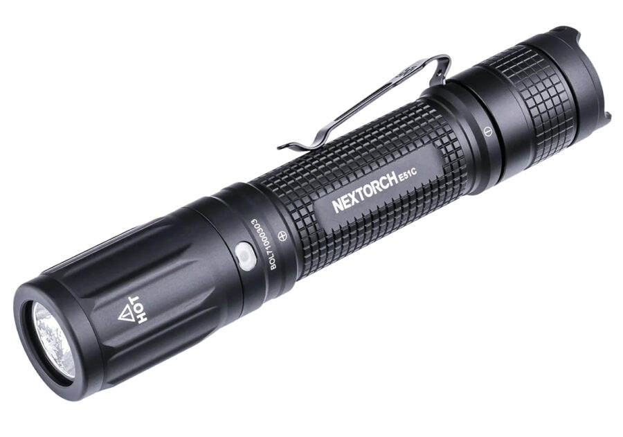 Nextorch  Everyday Carry LED Flashlight Black 1600 lumens