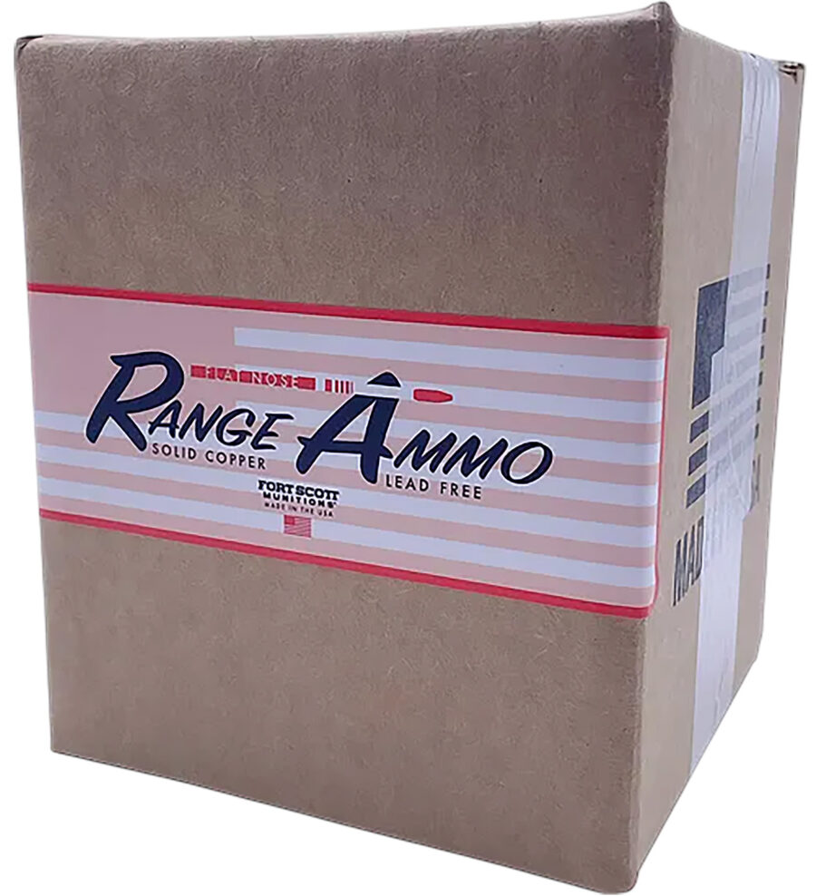 Fort Scott Munitions 556-055-SCVFNRA Range Ammo  5.56NATO 80gr Solid Copper Flat Nose 500rds