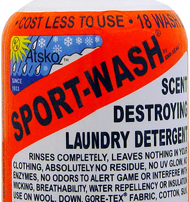 Atsko 1338 Sport Wash Laundry Detergent 18oz 18 Loads