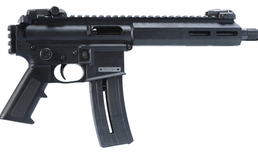 MBGL GOAT 15 ATOM 22LR PISTOL 7.8 REAR RAIL