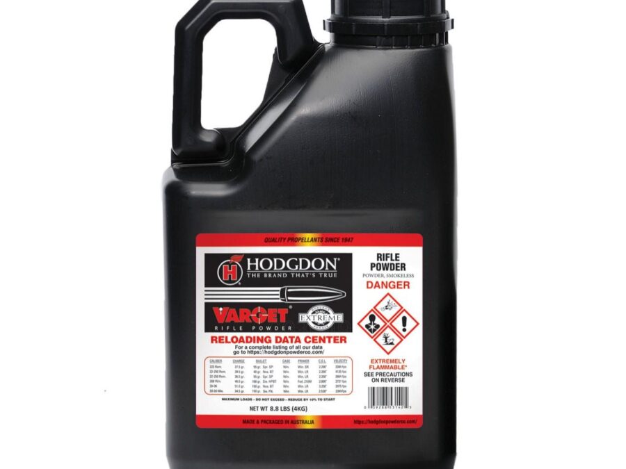 Hodgdon Varget Smokeless Powder 8.8LB (4KG) Keg